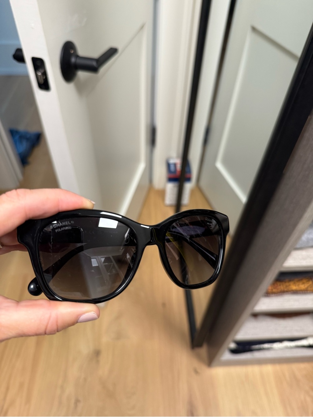 Chanel 5482H Pearl polarized sunglasses
